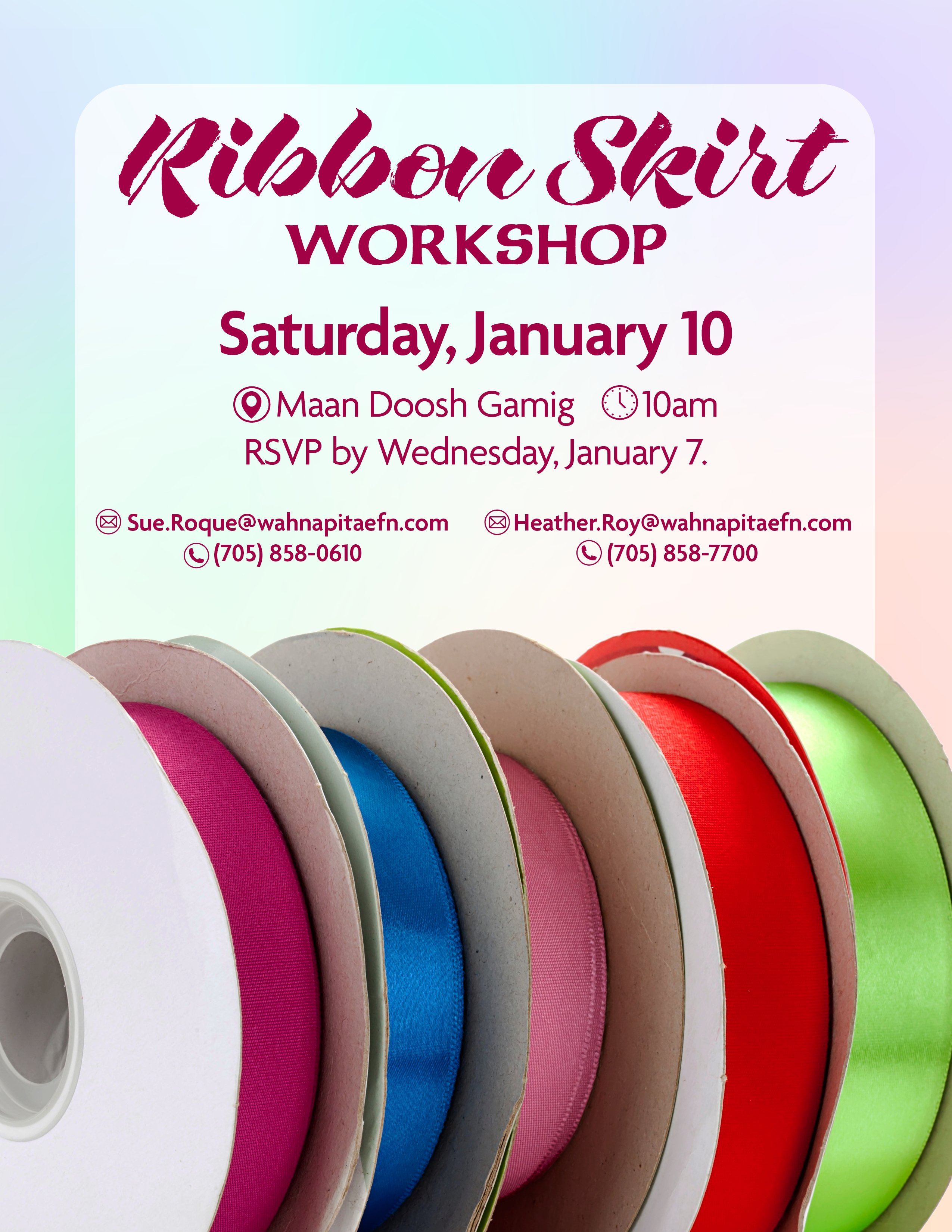 Ribbon Skirt Workshop