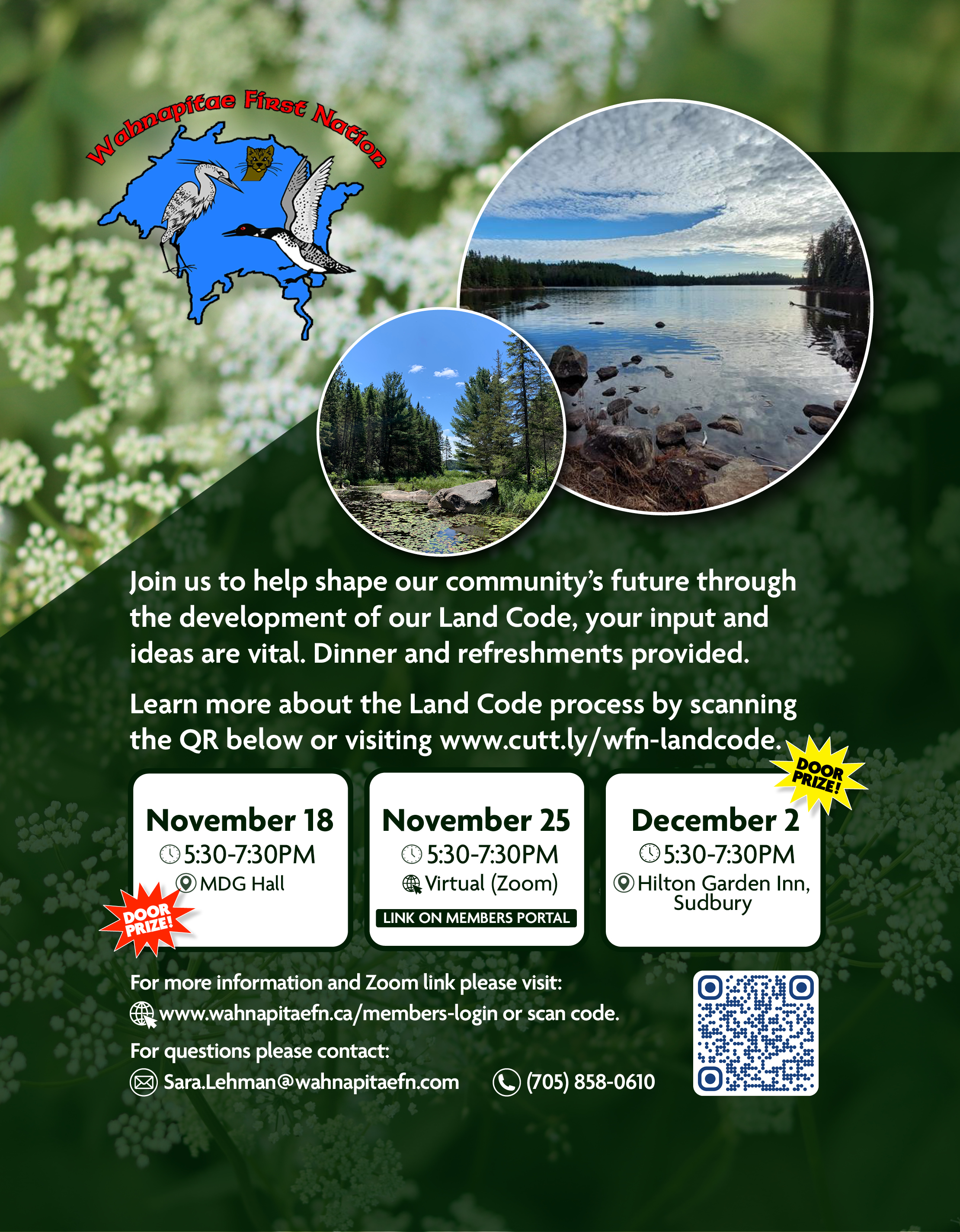 Land Code Info Sessions