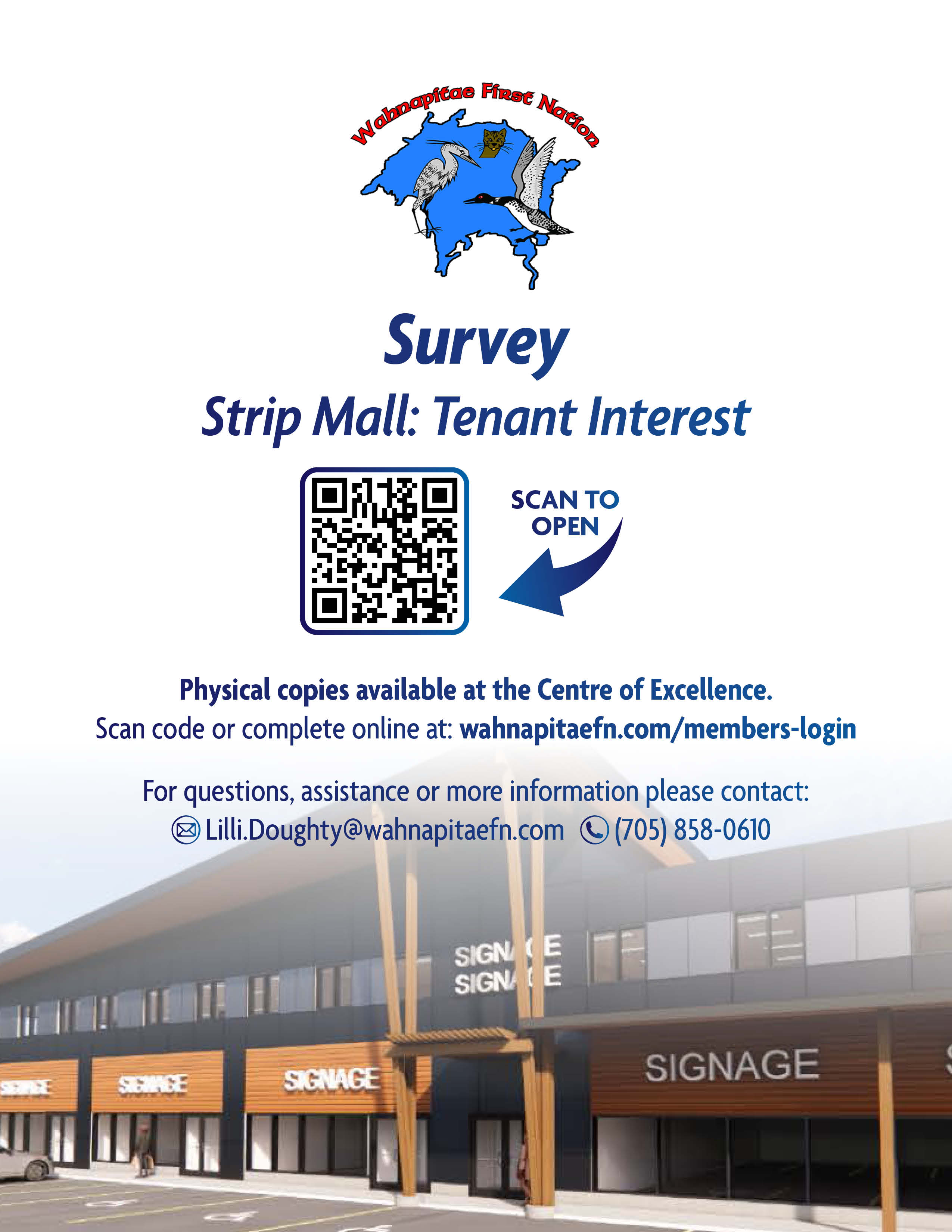 strip mall tenant interest survey