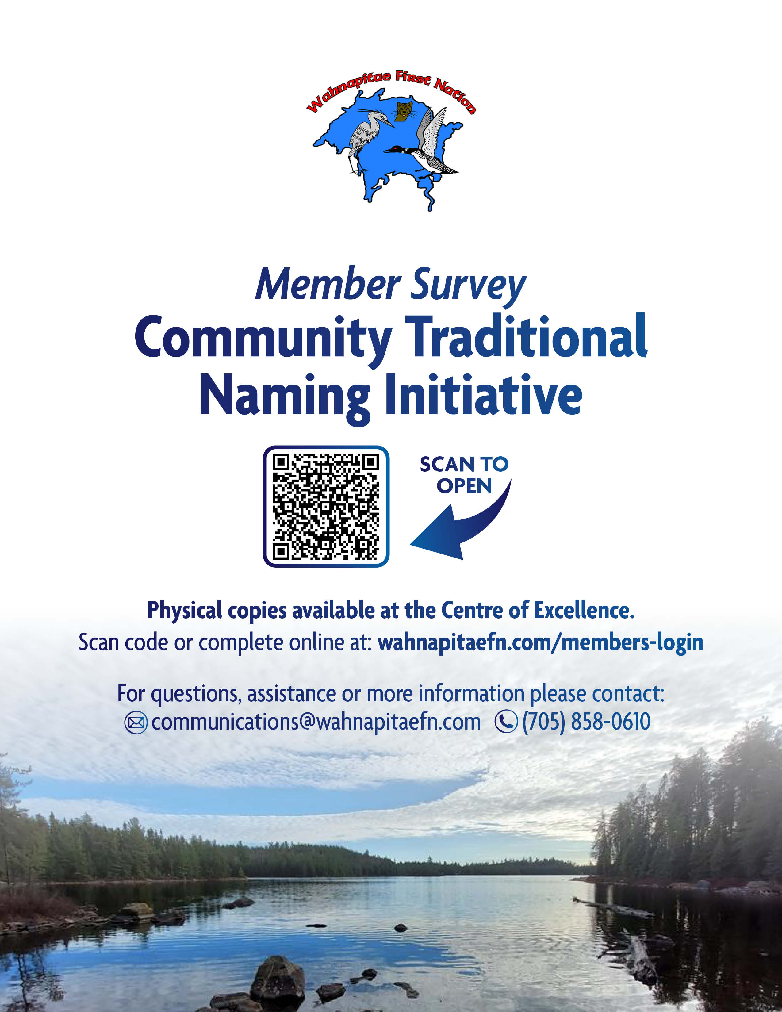 Flyer: Opinion Survey Open: Community Name