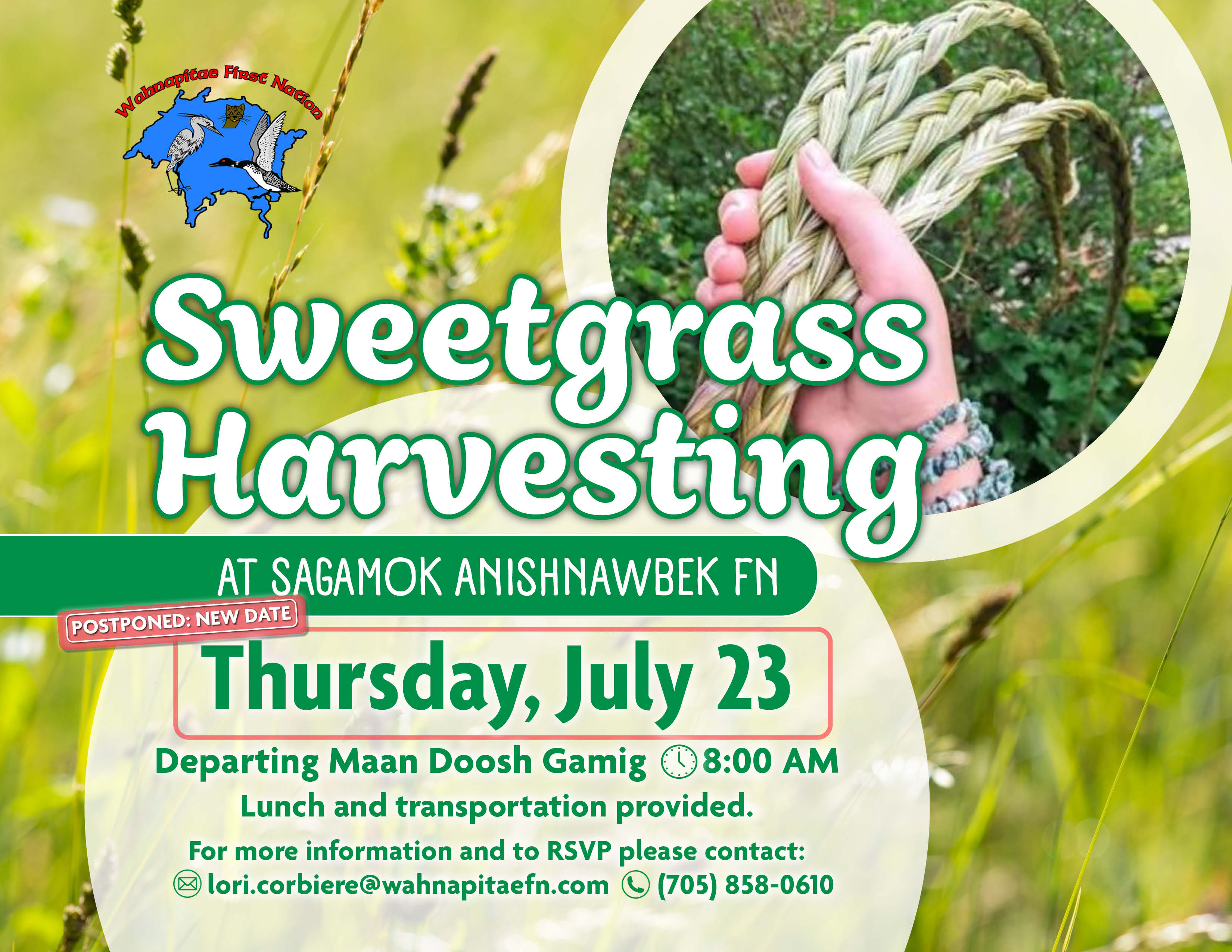 sweet grass harvest july2026